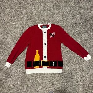 Festive Red Santa Sweater